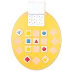 "LoGeo" - didaktická hra na stěnu s tvary a barvami