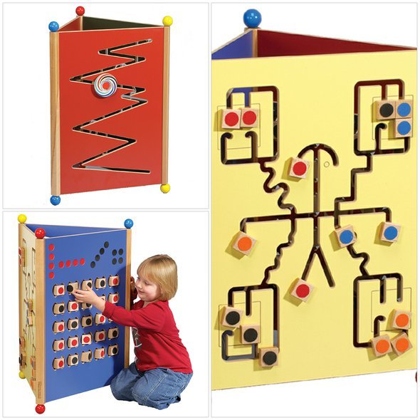 Hrací věž "NewYork" - 3 hry na logické myšlení