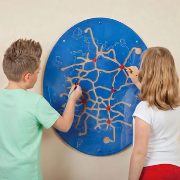 Hra na stěnu "Cestování v Evropě" - magnetická