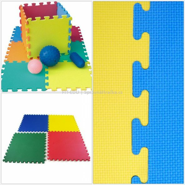 Desky 30 x 30 x 1,4 cm ( 10 ks) - EVA materiál, pro hru i odpočinek