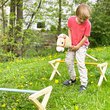 Překážková dráha pro hobby horsing a agility