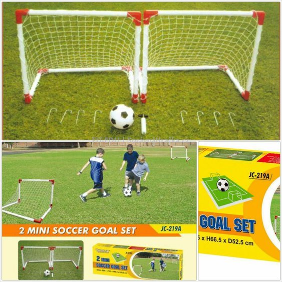 Branka "JC 219A" - skládací fotbalová branka pro rekreační hraní dětí
