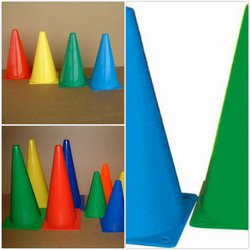 Kužel bez otvorů 45 cm - pro sport fotbal, hokej a trénink agility