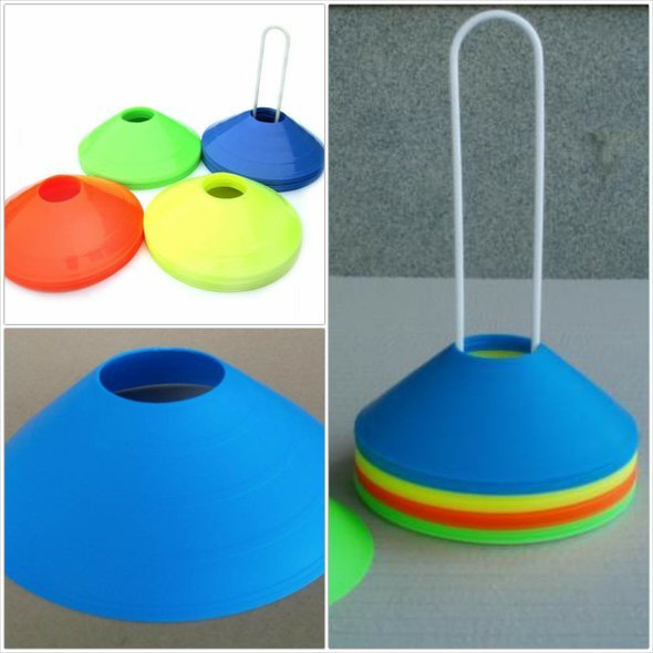 Mety výška 5,5 cm (24 ks) - pro sport fotbal, hokej a trénink agility