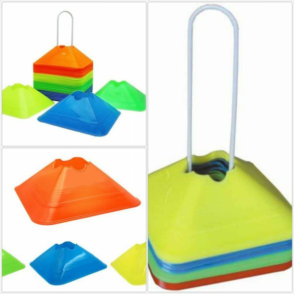 Mety ČTVERCOVÉ (24ks)- pro sport fotbal, hokej a trénink agility