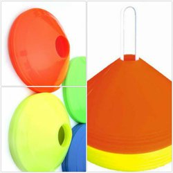 Mety výška 8 cm (24 ks) - pro sport fotbal, hokej a trénink agility