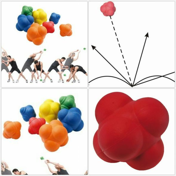 Neposlušný míč "CikCak" 10 cm - k procvičení rychlých reakcí a postřehu