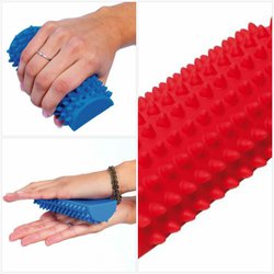 Semi Bodyroll Togu - půlválec pro reflexní masáž chodidel