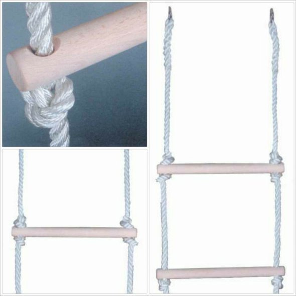 Šplhací žebřík jednodírový - tělocvičné nářadí