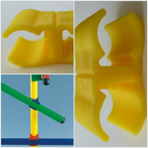 Spojka "Color B" - spojení tyč/tyč  pro skok vysoký