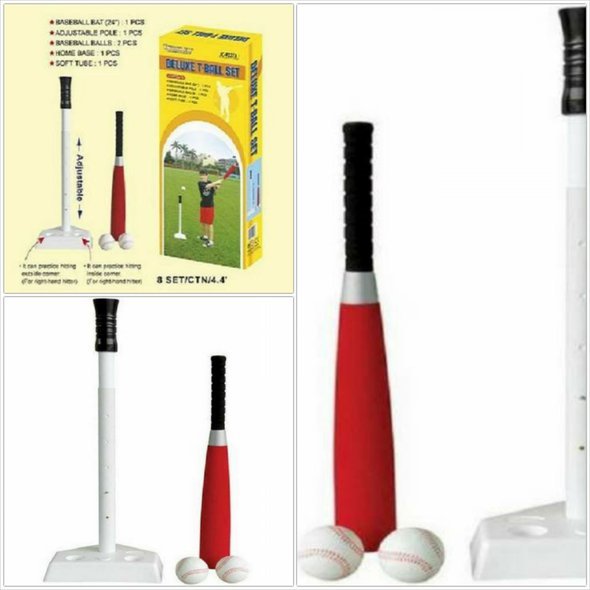 Venkovní hrací set "T ball DE LUXE" -  průpravná hra pro softball a baseball