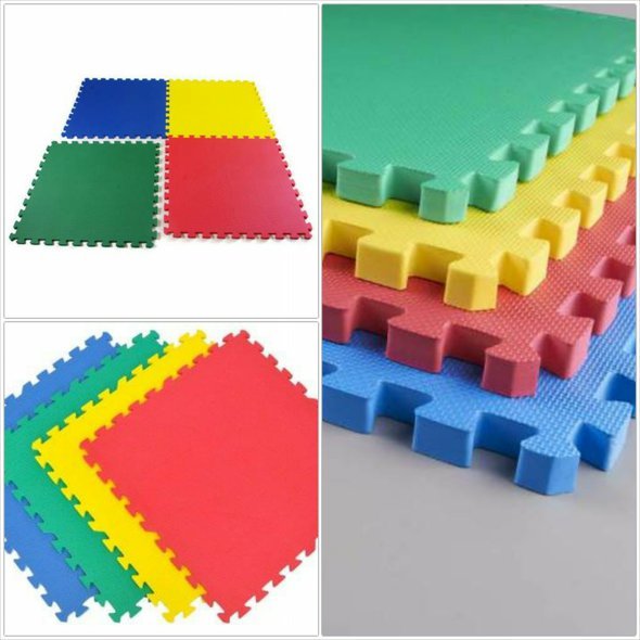 Žíněnka tatami 60 x 60 x 1,4 cm - EVA materiál, spoj puzzle