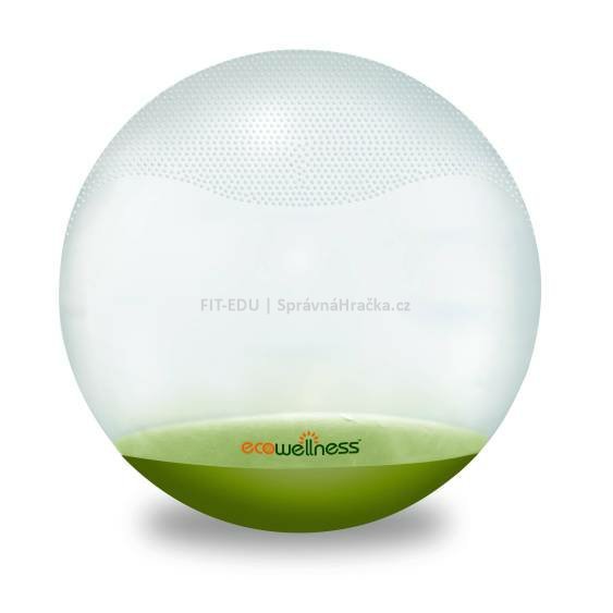 Ecowellness Two Tone Ball 65 cm - gymnastický míč k rehabilitaci