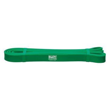 Fitness Loop BODY těžký green - cvičební guma 208 x 1.9 cm