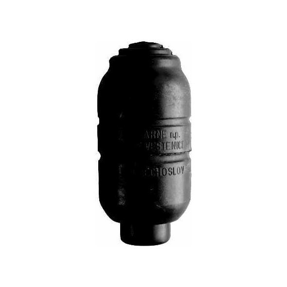 Granát gumový atletika - pro hod do dálky, 350 g