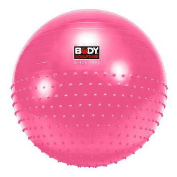 Gym Ball DUO PINK 65 cm - míč s masážními výstupky