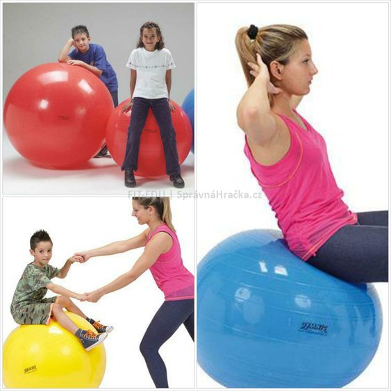 Gymnic Classic 65 cm - velký sportovní míč, míč na sezení