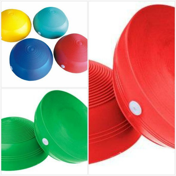 HalfBall - balanční vzduchová polokoule pro hry, sport, rehabilitaci