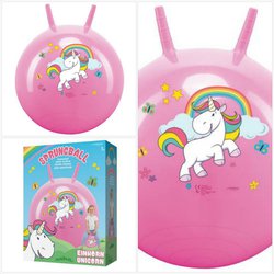 HOP míč Unicorn 45 - 50 cm - skákací zvířátko, rozvoj koordinace a rovnováhy
