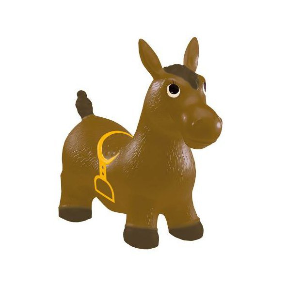 Koník Hop WILD WEST - skákací zvířátko, rozvoj koordinace a rovnováhy