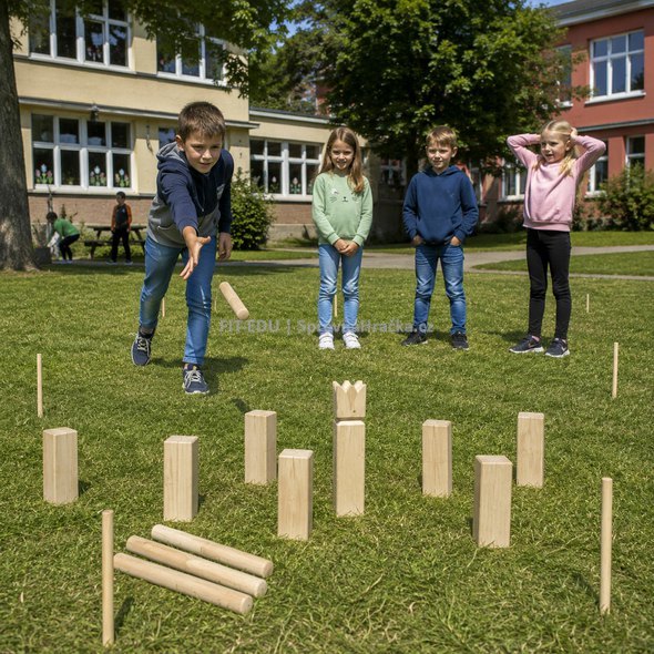 Kubb vikingská venkovní hra