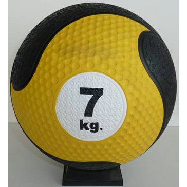 Medicinální míč De Luxe 7 kg - pevná přírodní guma