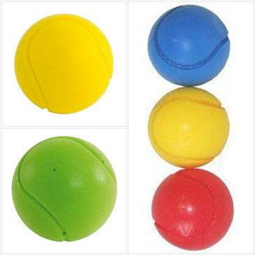 Molitanové softové míčky 70 mm s prolisem