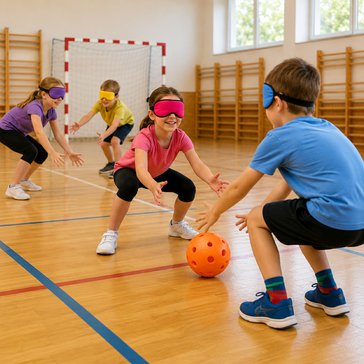 Páska na oči - k zakrytí očí při psychomotorických hrách