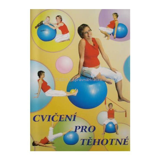 Publikace s ukázkami cviků - cvičení s míči v těhotenství i po porodu