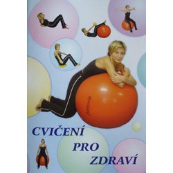 Publikace s ukázkami cviků -  cvičení s velkým míčem a gumou
