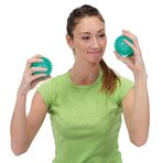 Reflexball 6 cm Gymnic - míček s výstupky pro masáž rukou, nohou i zad