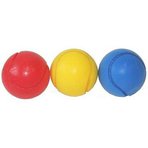 Set molitanových míčků 70 mm, hladké (3ks) - líný tenis, zdravotní TV