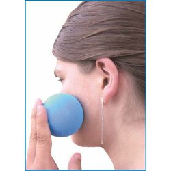 Set molitanových míčků 70 mm, porézní (3ks) - líný tenis, zdravotní TV