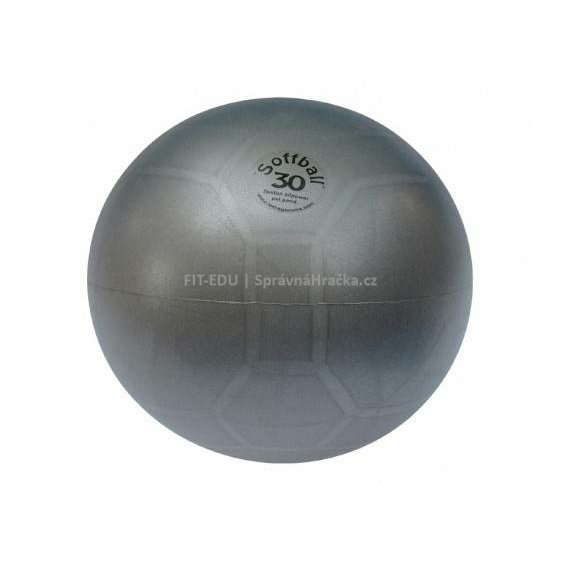 Soffball / Aerobic Ball 30 cm - cvičební míč, sametový povrch