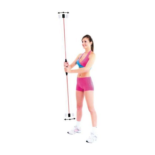 Tyč kmitací flexibilní 161 cm - průžná tyč pro cvičení