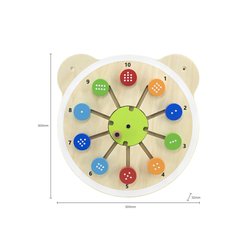 Číselný pavouček - dřevěná hra na stěnu