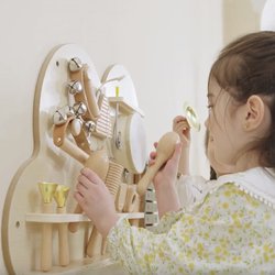 Malý muzikant - sada hudebních nástrojů, na stěnu