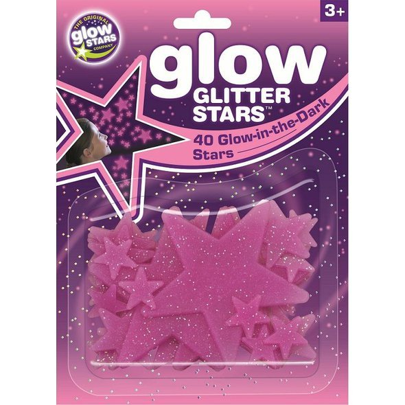 Stars - ve tmě svítící  dekorace