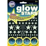 GlowStars 1000 nálepek - hvězdičky různých velikostí ve tmě svítící