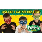 Hmyzobrýle kudlanka " Buzzerks " - dětská maska na obličej
