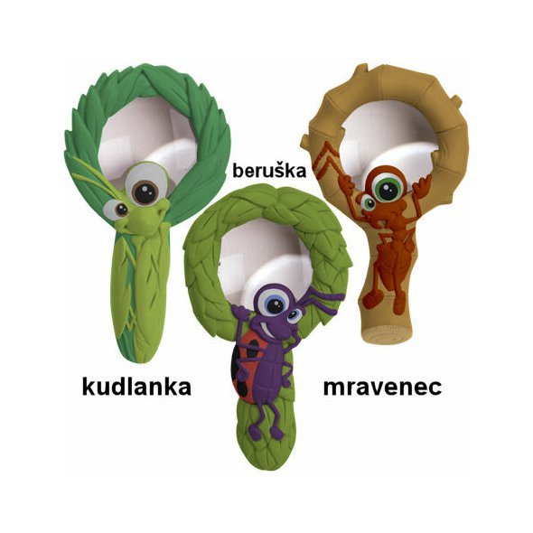 Lupa na brouky "Bugifier" - nerozbitné sklo, 4 násobné zvětšení