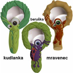 Lupa na brouky "Bugifier" - nerozbitné sklo, 4 násobné zvětšení