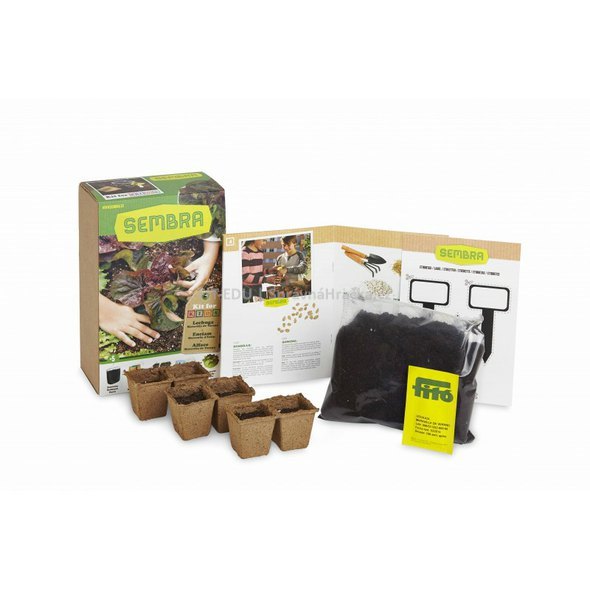 Moje první zahrádka "Salát" - sada pro pěstování zeleniny