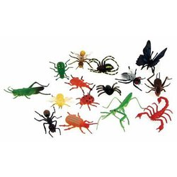 Velká sada brouků - různí plastoví brouci pro děti na hraní