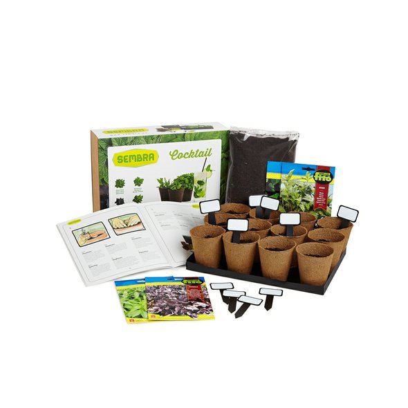 Zahrádka zdravý koktail "Cocktail" - sada pro pěstování bylinek