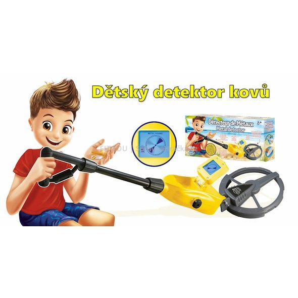 Dětský detektor kovů -  pro malé badatele co rádi objevují