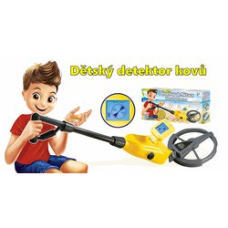 Dětský detektor kovů -  pro malé badatele co rádi objevují