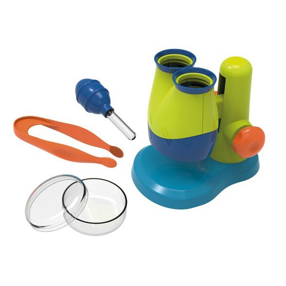 Dětský Mikroskop Stereo 10x zoom - pro ty nejmenší badatele