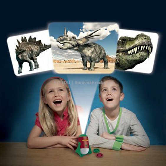 Dětský projektor "Dinosaurus"a noční světlo pro klidné usínání