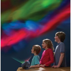 Dětský projektor "Polární záře" - promítání polární záře na strop a stěny pokojíčku